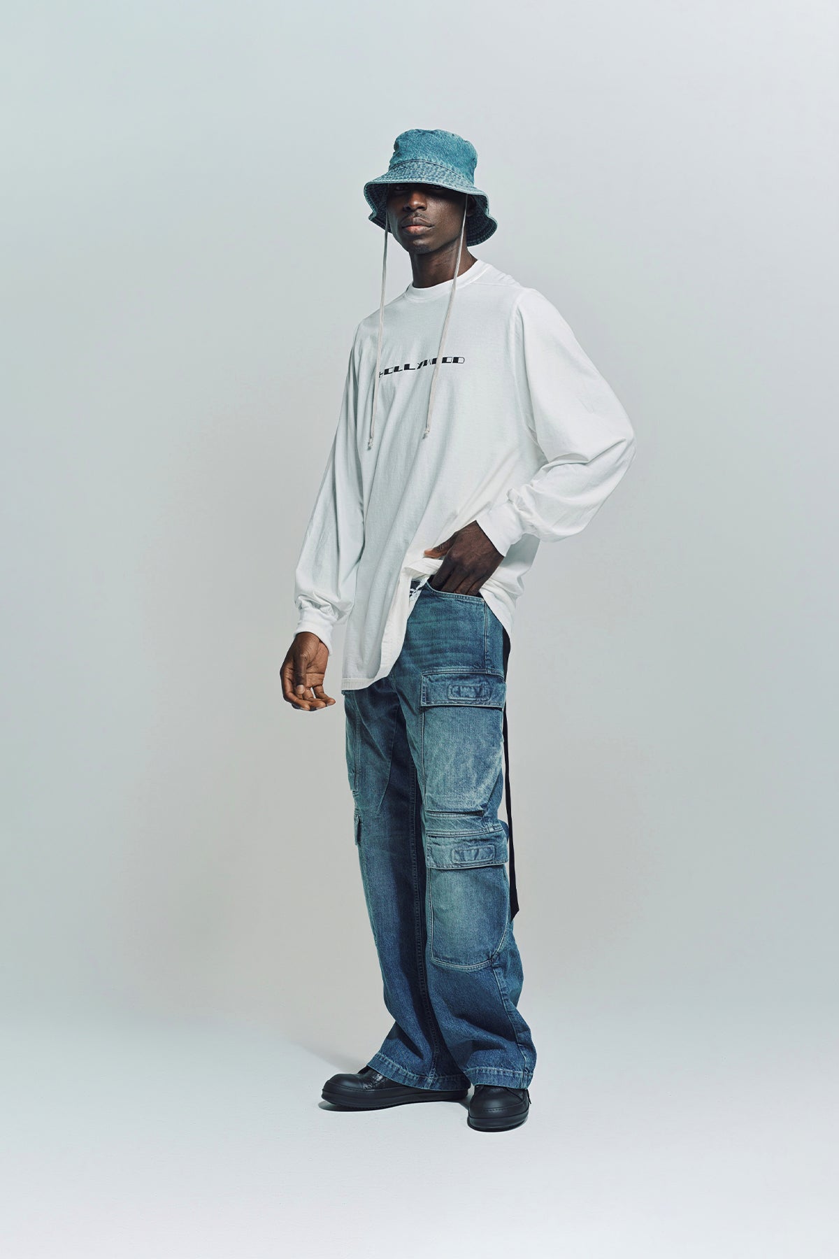 RICK OWENS DRKSHDW | DOUBLE CARGO JEANS