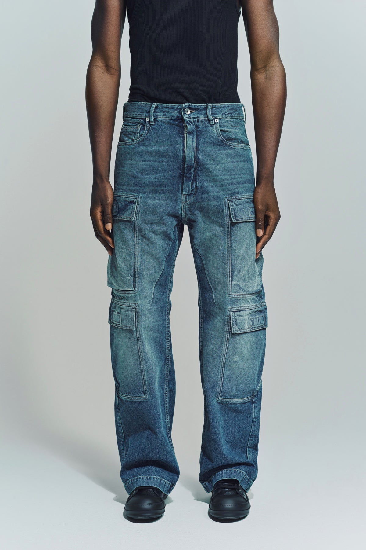 RICK OWENS DRKSHDW | DOUBLE CARGO JEANS