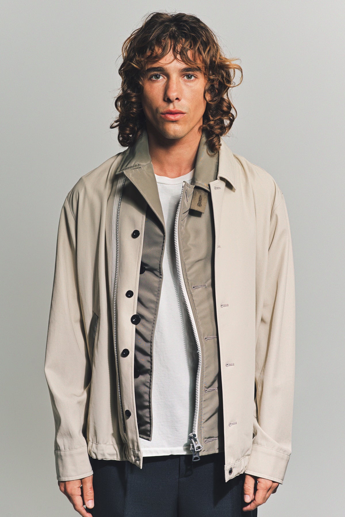 SACAI | COTTON TWILL JACKET