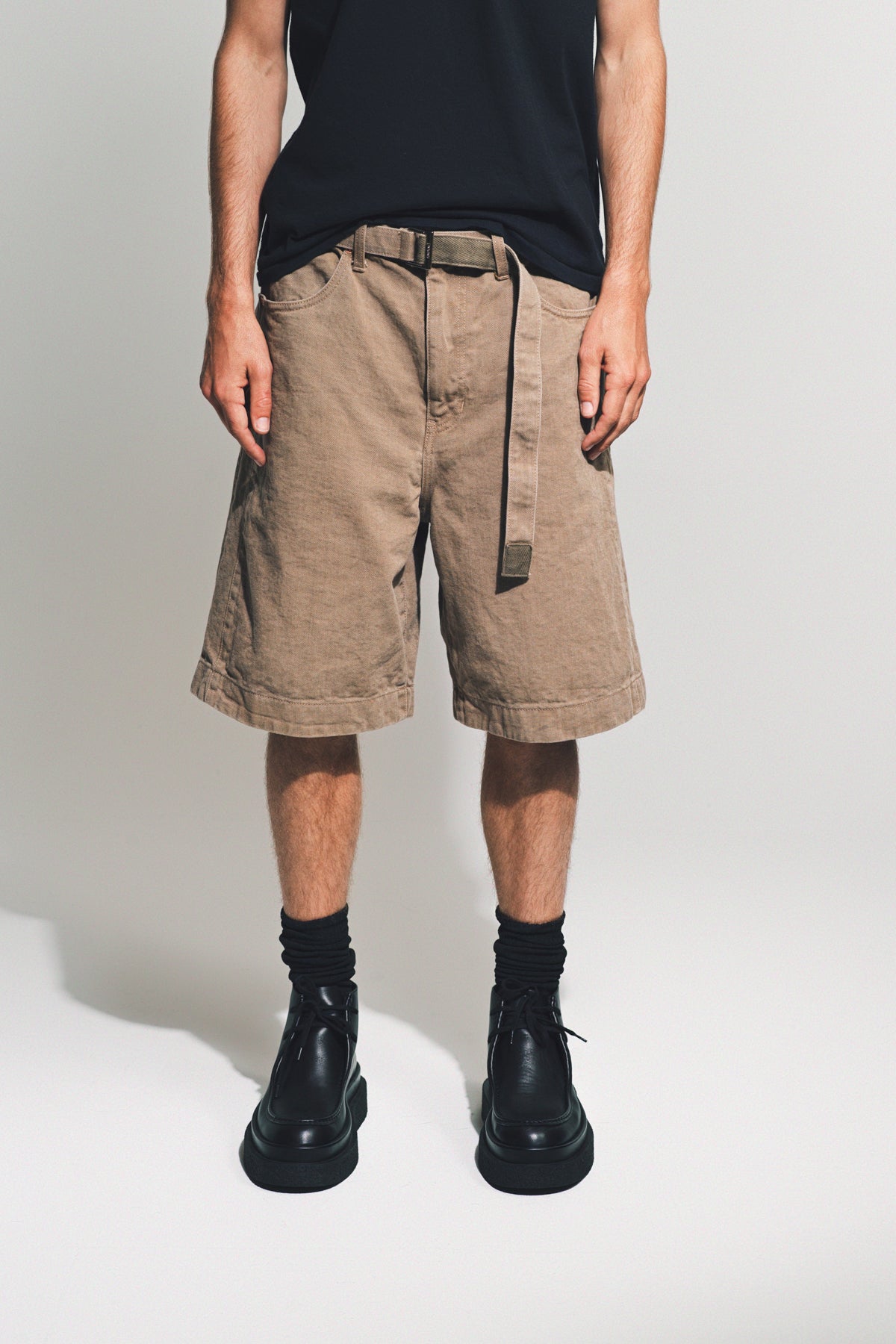 SACAI | DENIM SHORTS