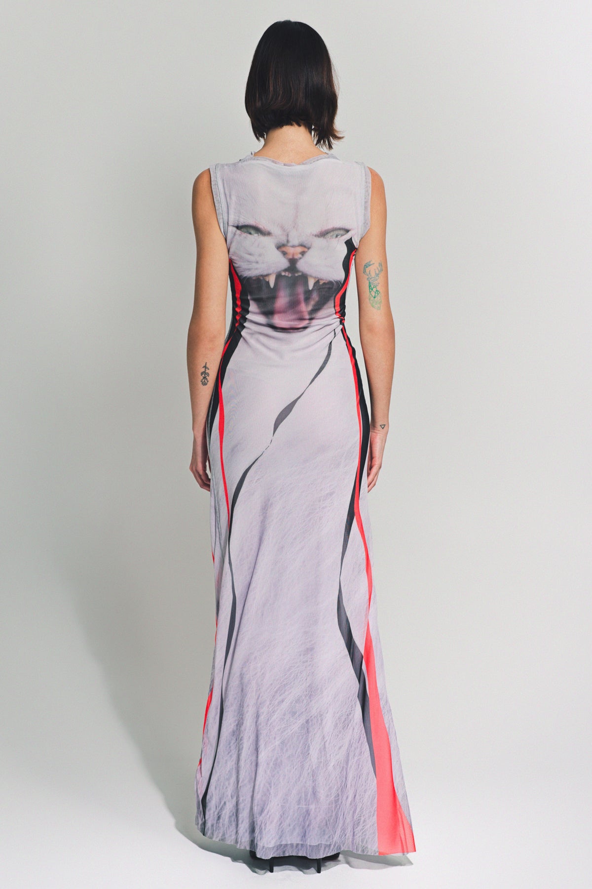 OTTOLINGER | MESH MAXI DRESS - MAXFIELD LA