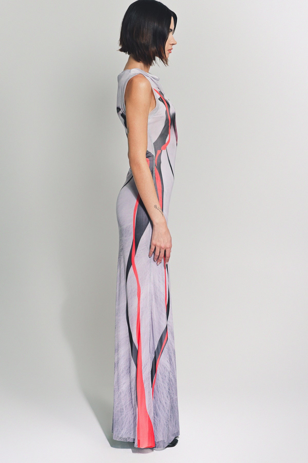 OTTOLINGER | MESH MAXI DRESS - MAXFIELD LA