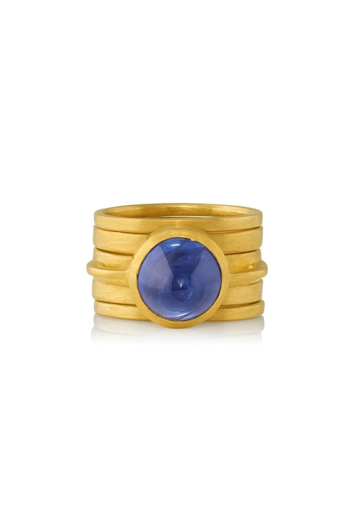 HERNSDORF | QUINT RING WITH BULLET CUT SAPPHIRE