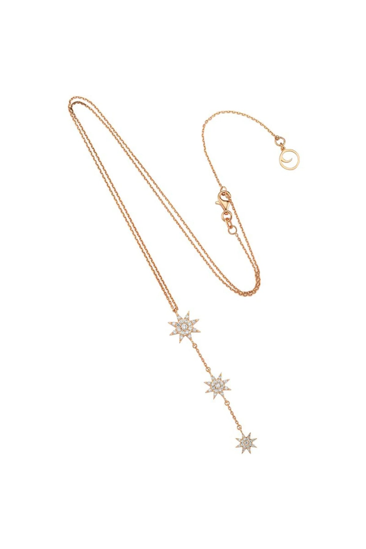 BEE GODDESS | VENUS STAR DIAMOND NECKLACE