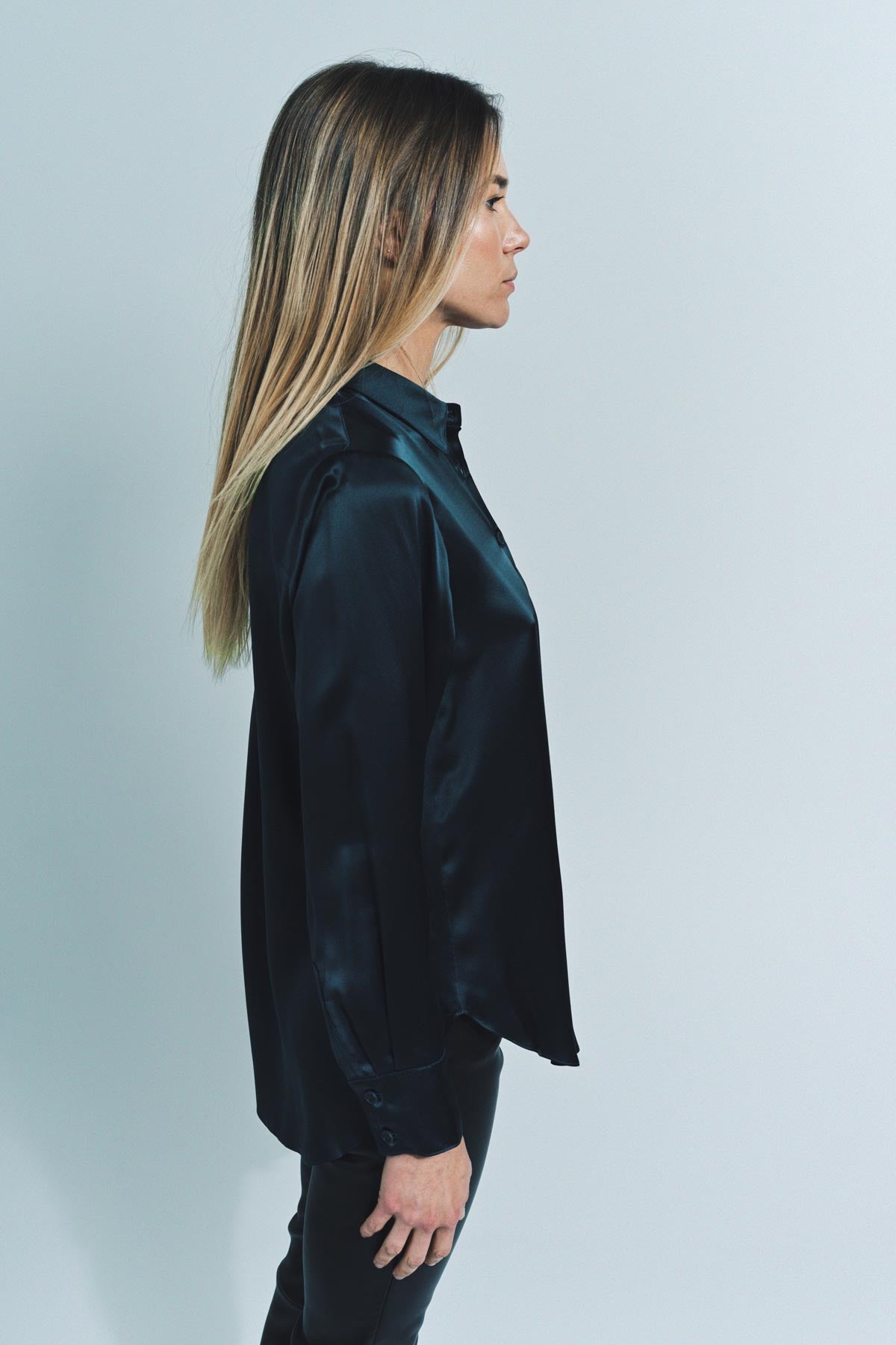 SABLYN | THEODORE BUTTON UP SILK SHIRT