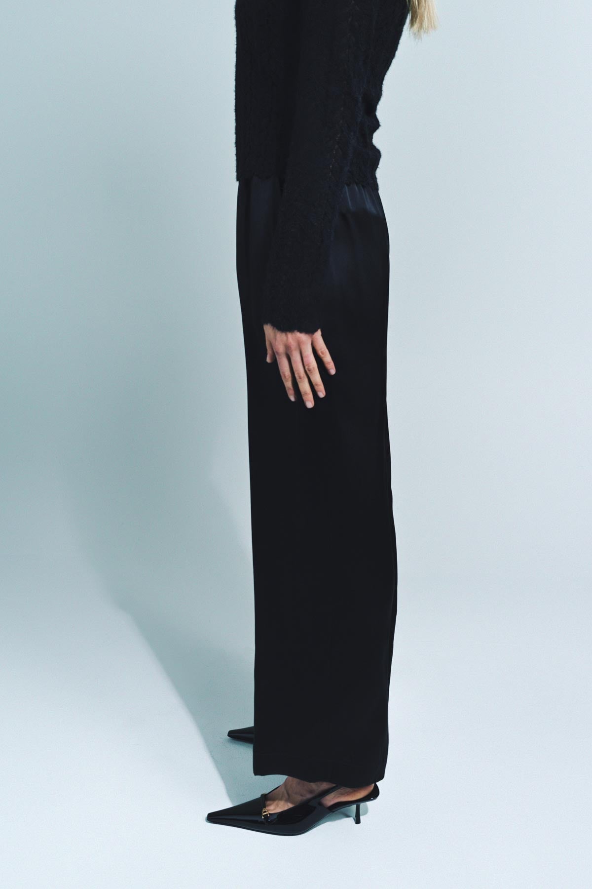 SABLYN | BRYNN WIDE LEG SILK PANTS