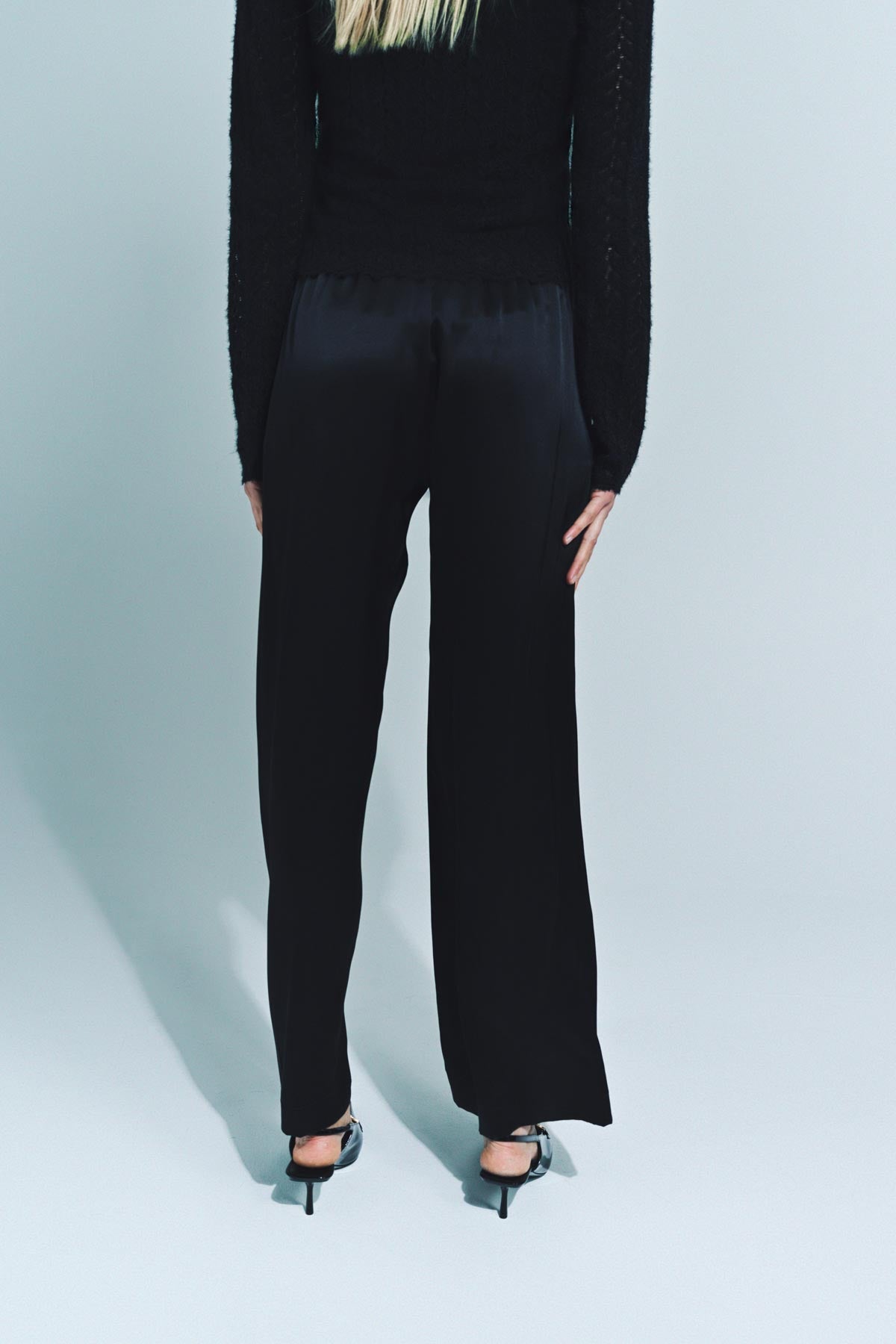 SABLYN | BRYNN WIDE LEG SILK PANTS