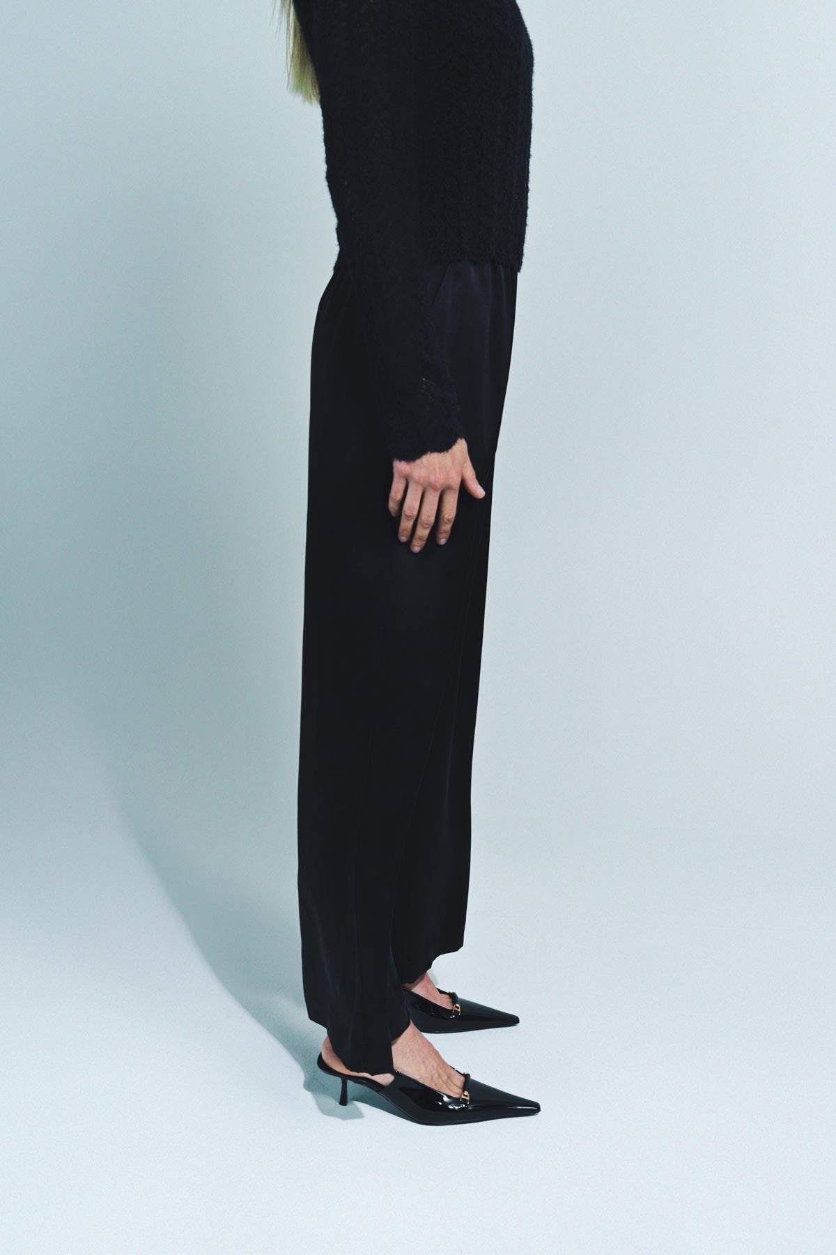 SABLYN | BRYNN WIDE LEG SILK PANTS