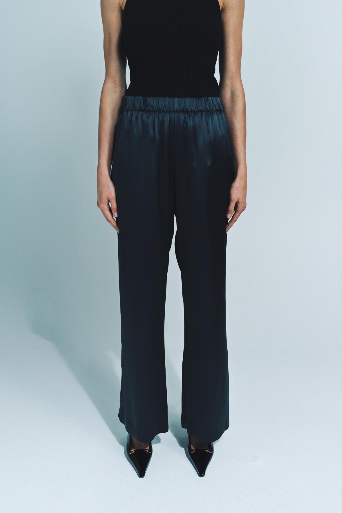 SABLYN | BRYNN WIDE LEG SILK PANTS