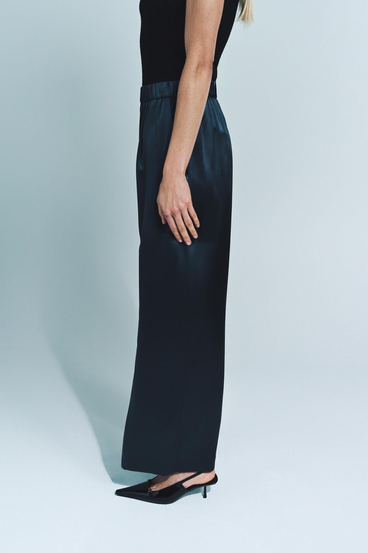 SABLYN | BRYNN WIDE LEG SILK PANTS