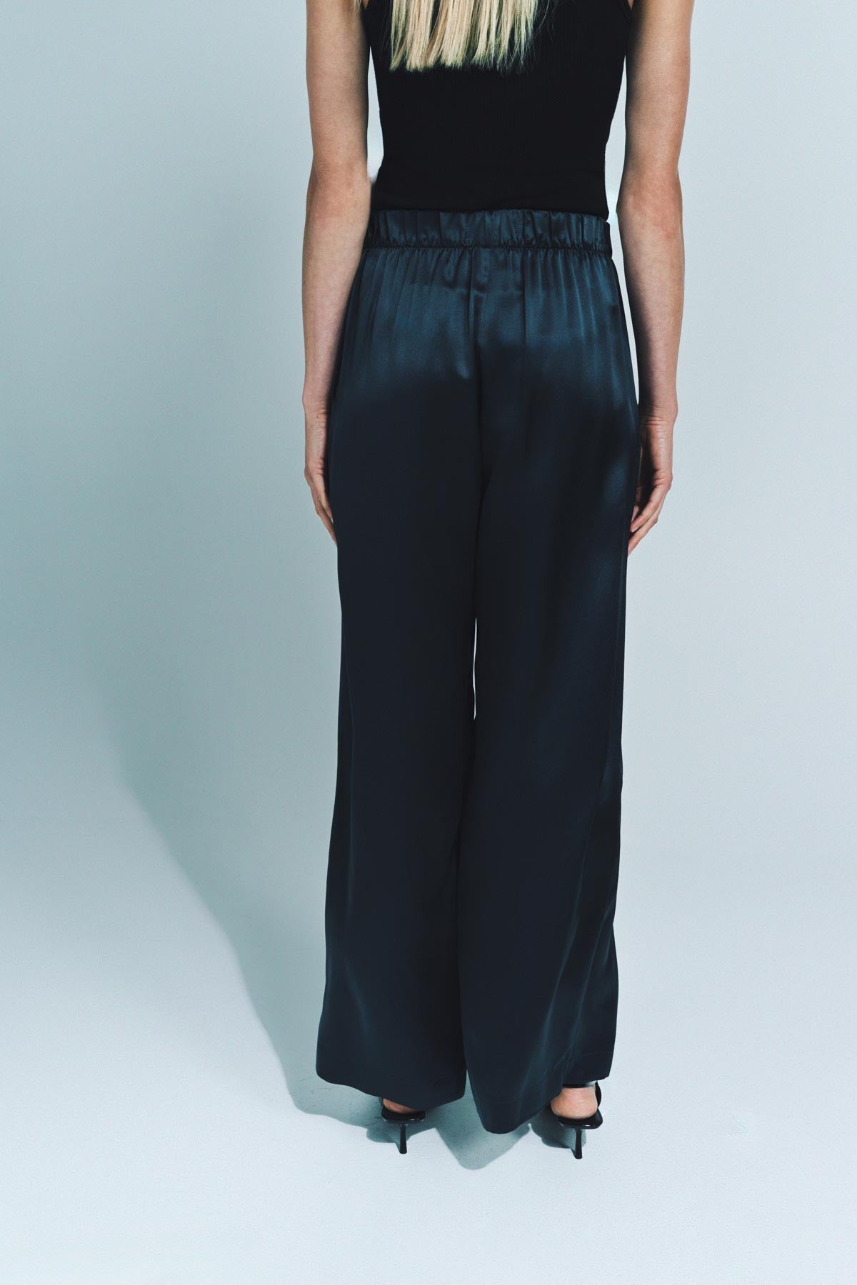 SABLYN | BRYNN WIDE LEG SILK PANTS