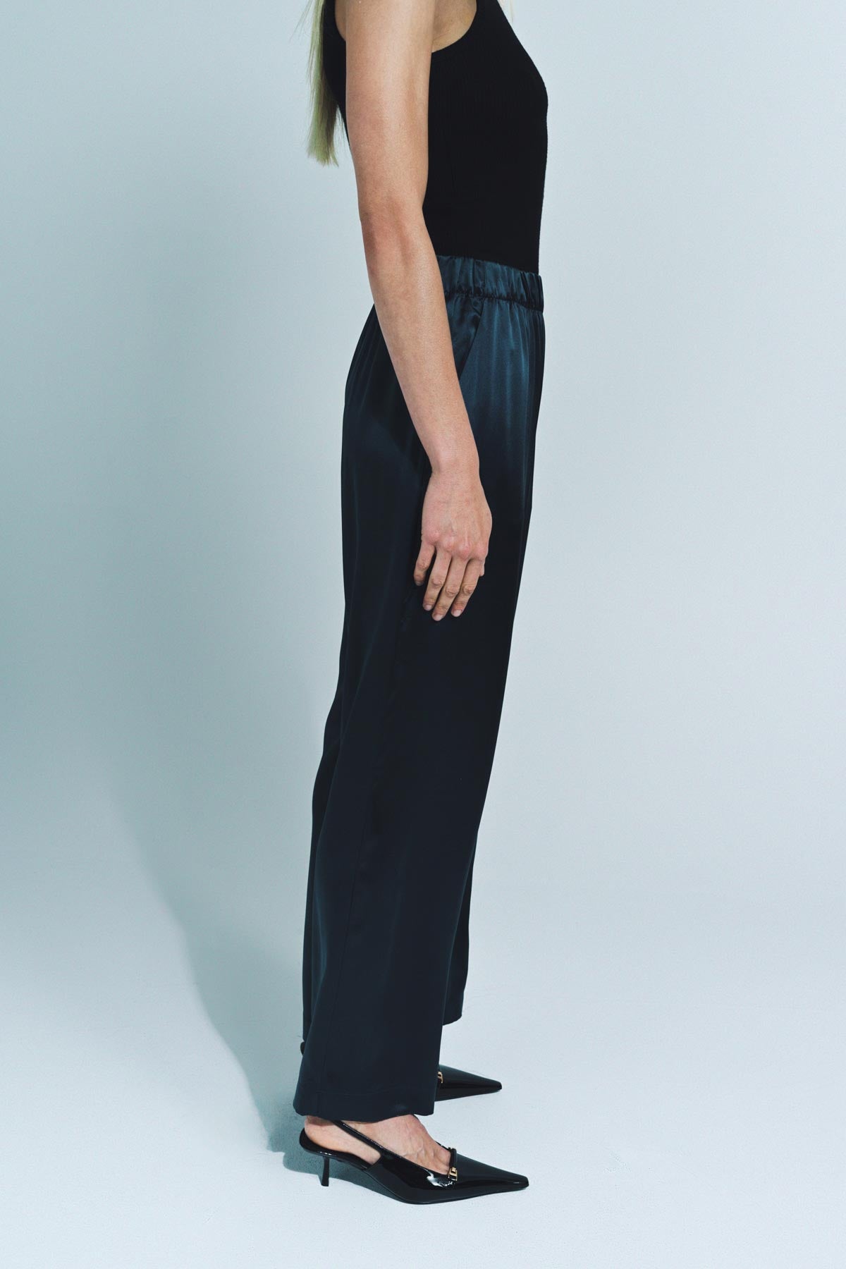 SABLYN | BRYNN WIDE LEG SILK PANTS