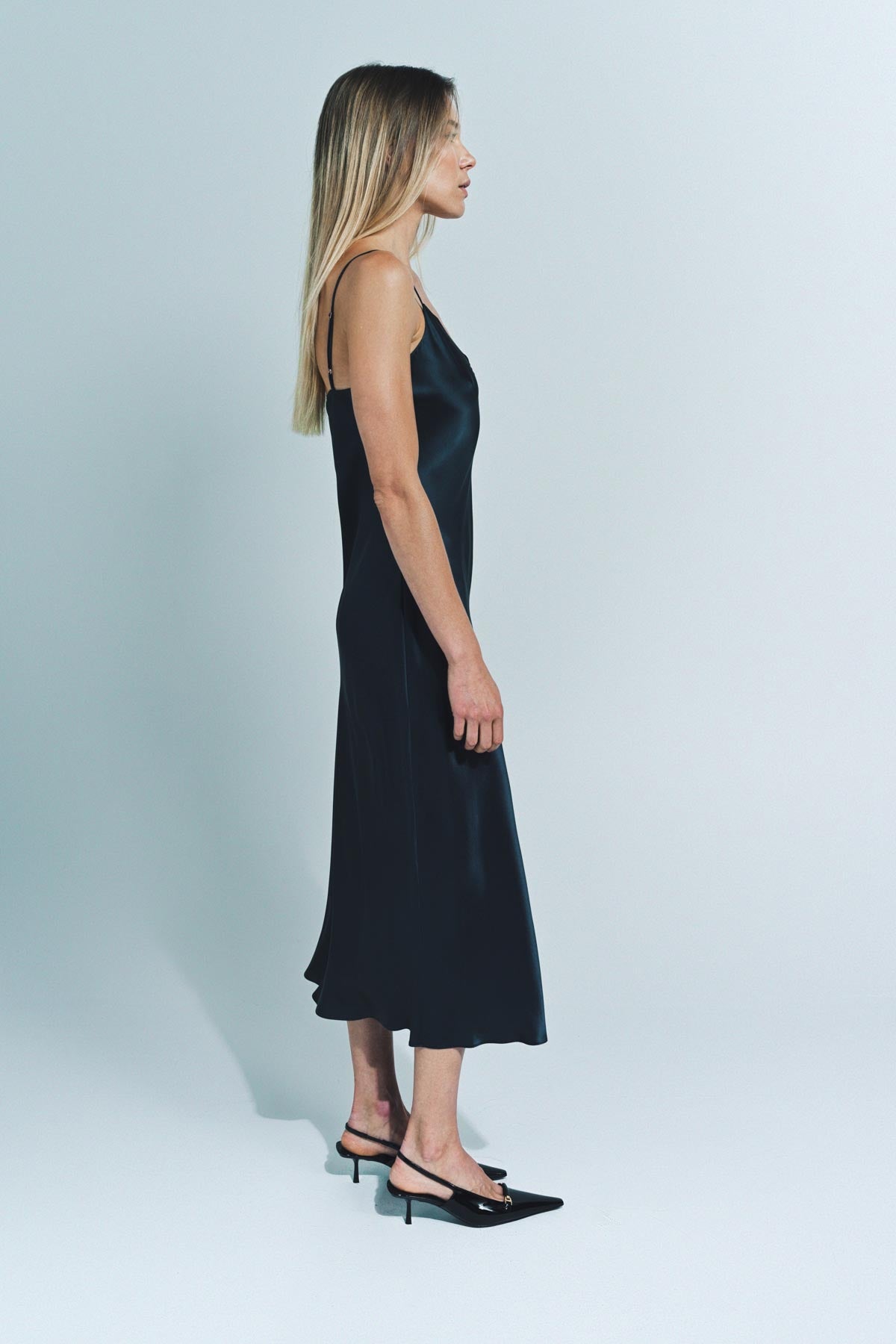 SABLYN | TAYLOR MIDI SILK SLIP DRESS