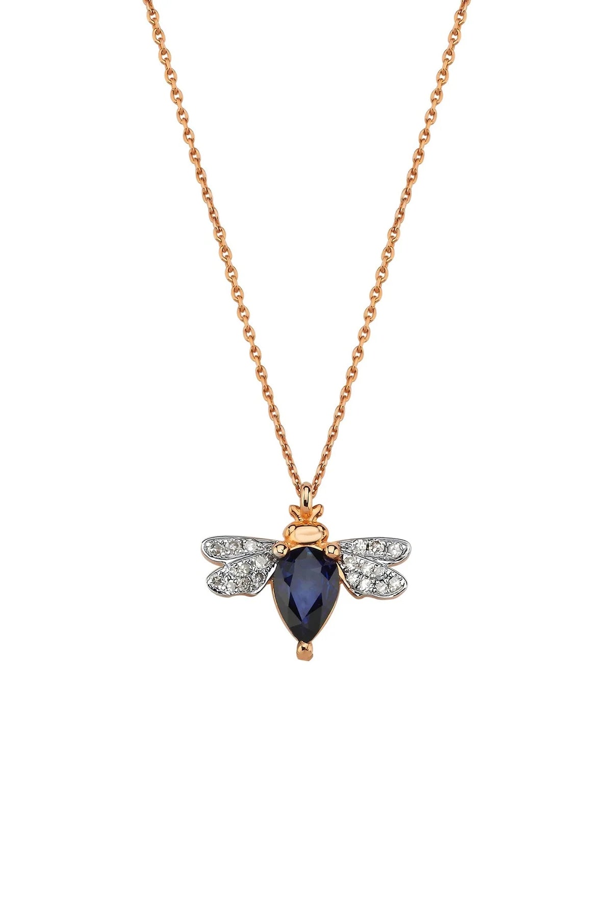 BEE GODDESS | QUEEN BEE BELLA SAPPHIRE NECKLACE