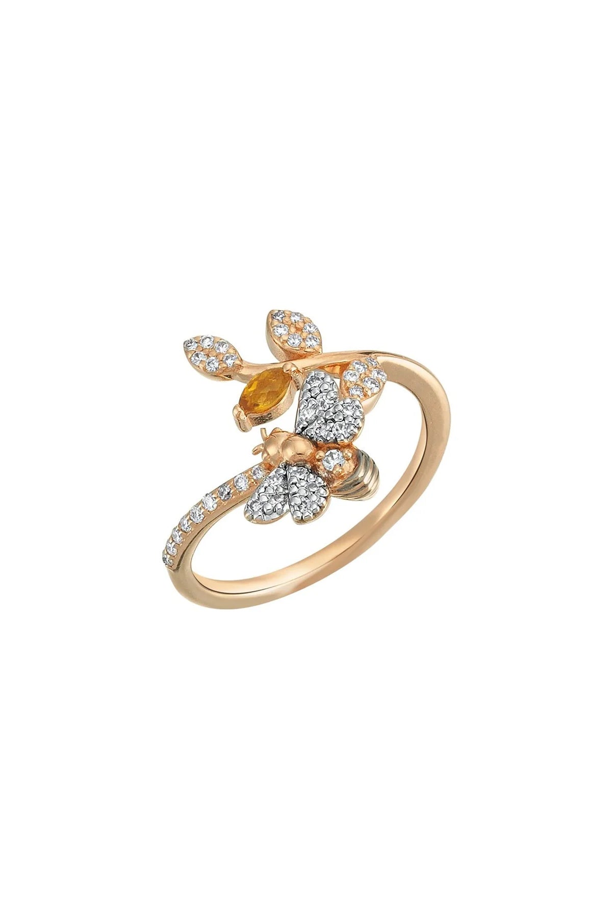 BEE GODDESS | QUEEN BEE MELISSA CITRINE RING