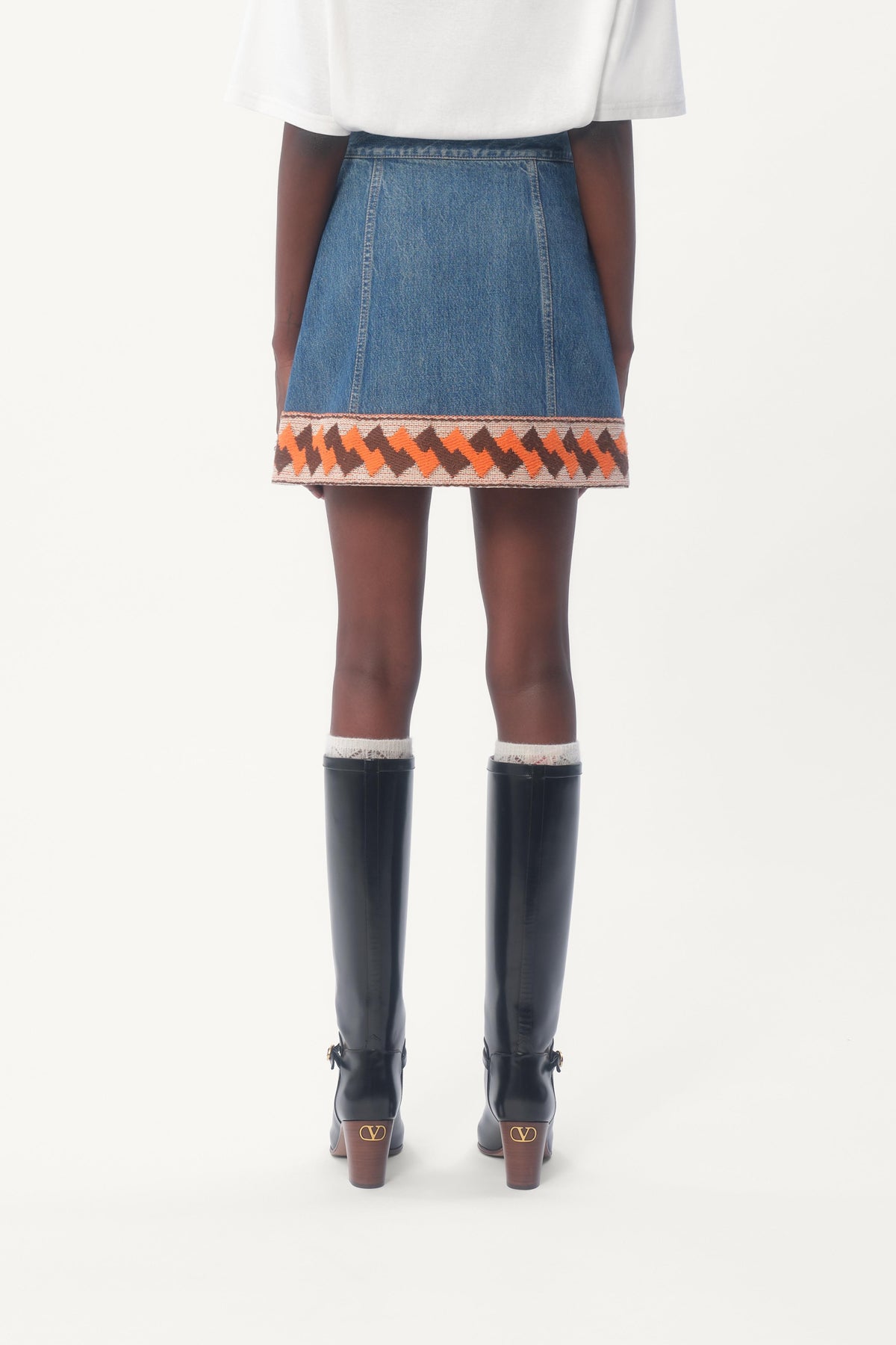 VALENTINO | DENIM SKIRT