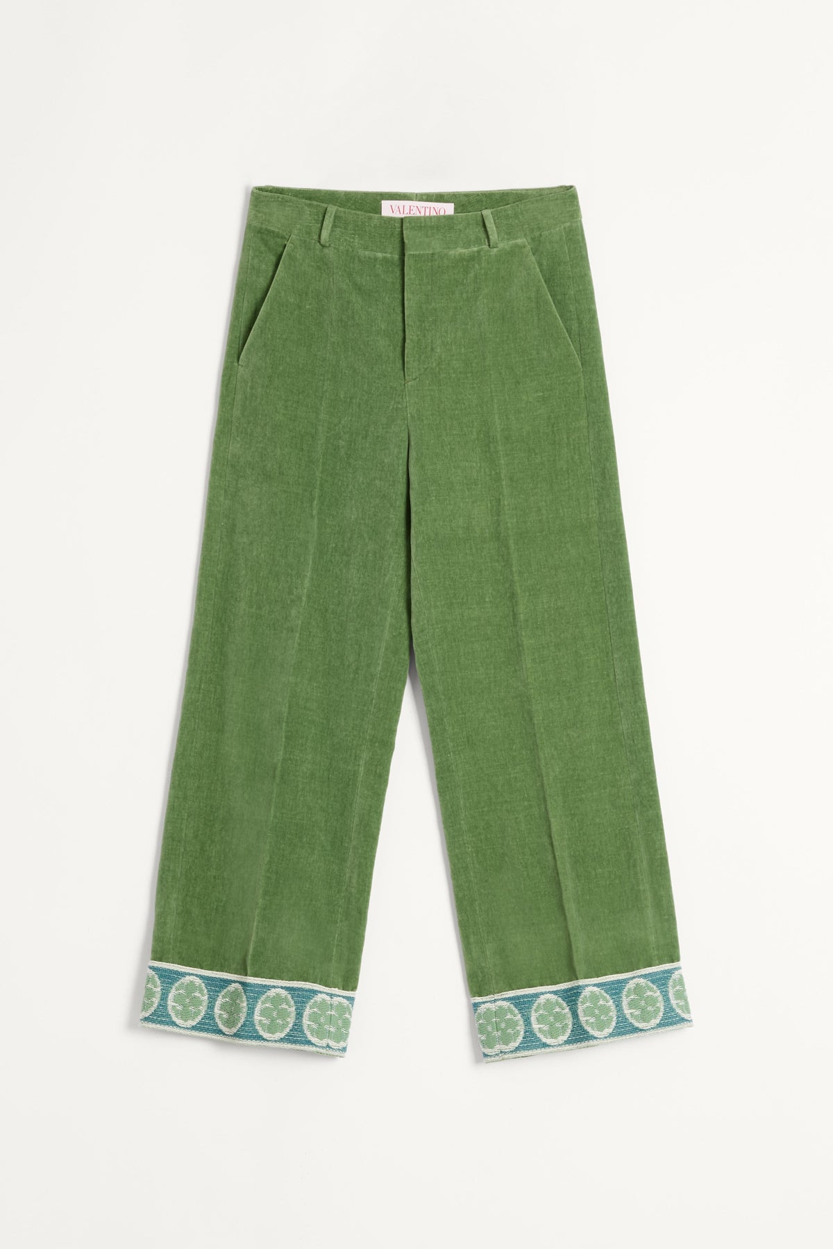 VALENTINO | WASHED VELVET PANTS