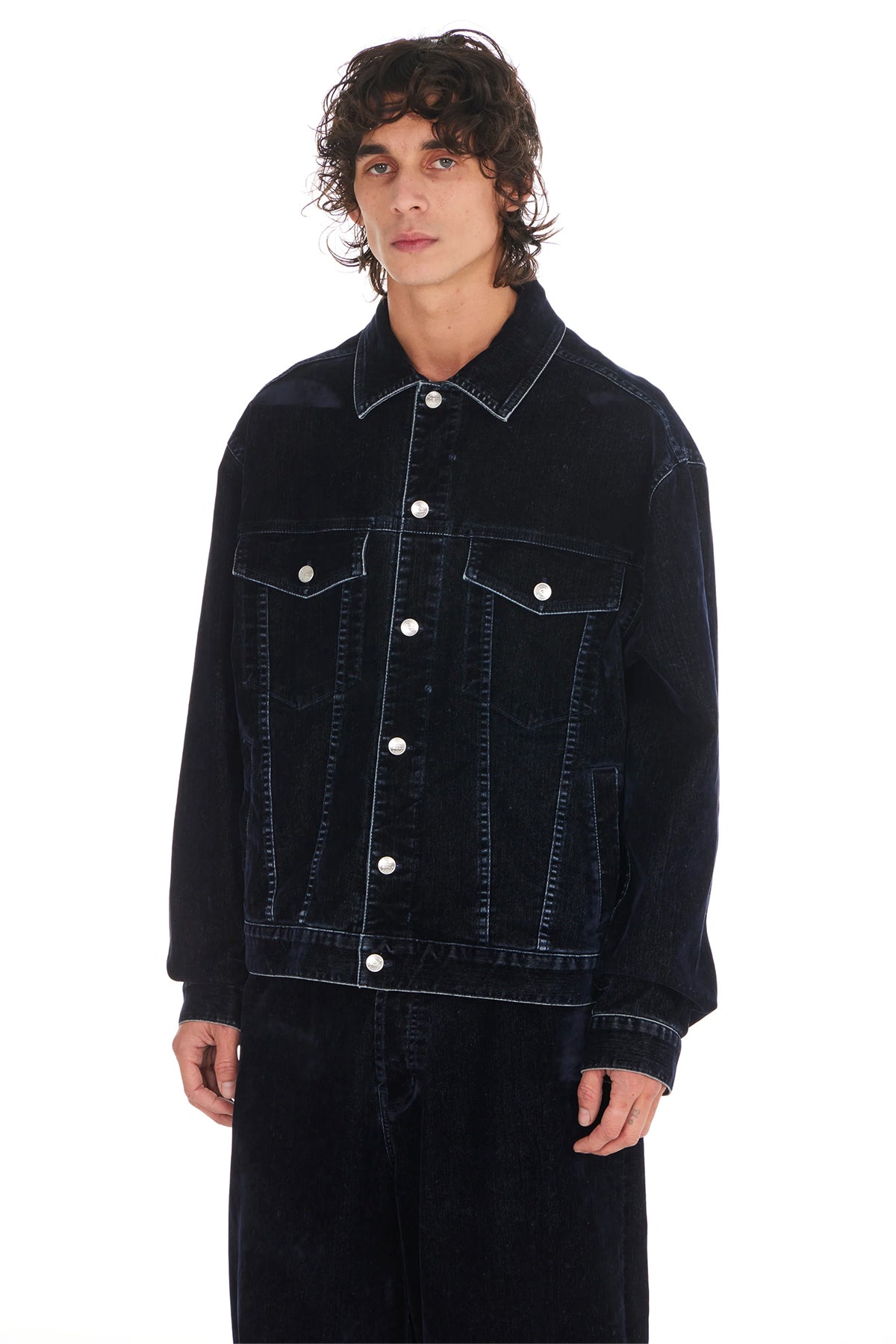 NAHMIAS | MOLESKIN TRUCKER JACKET - MAXFIELD LA