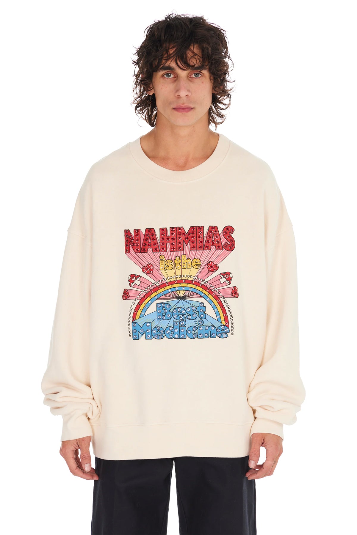 NAHMIAS | MEDICINE CRYSTAL CREWNECK