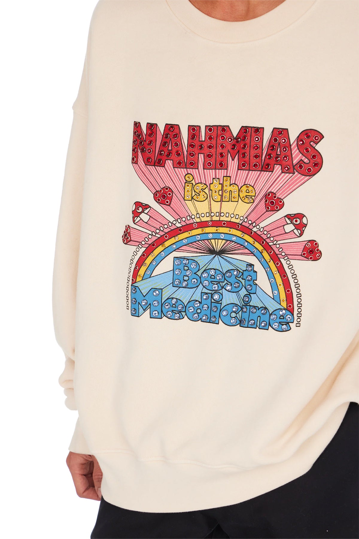 NAHMIAS | MEDICINE CRYSTAL CREWNECK