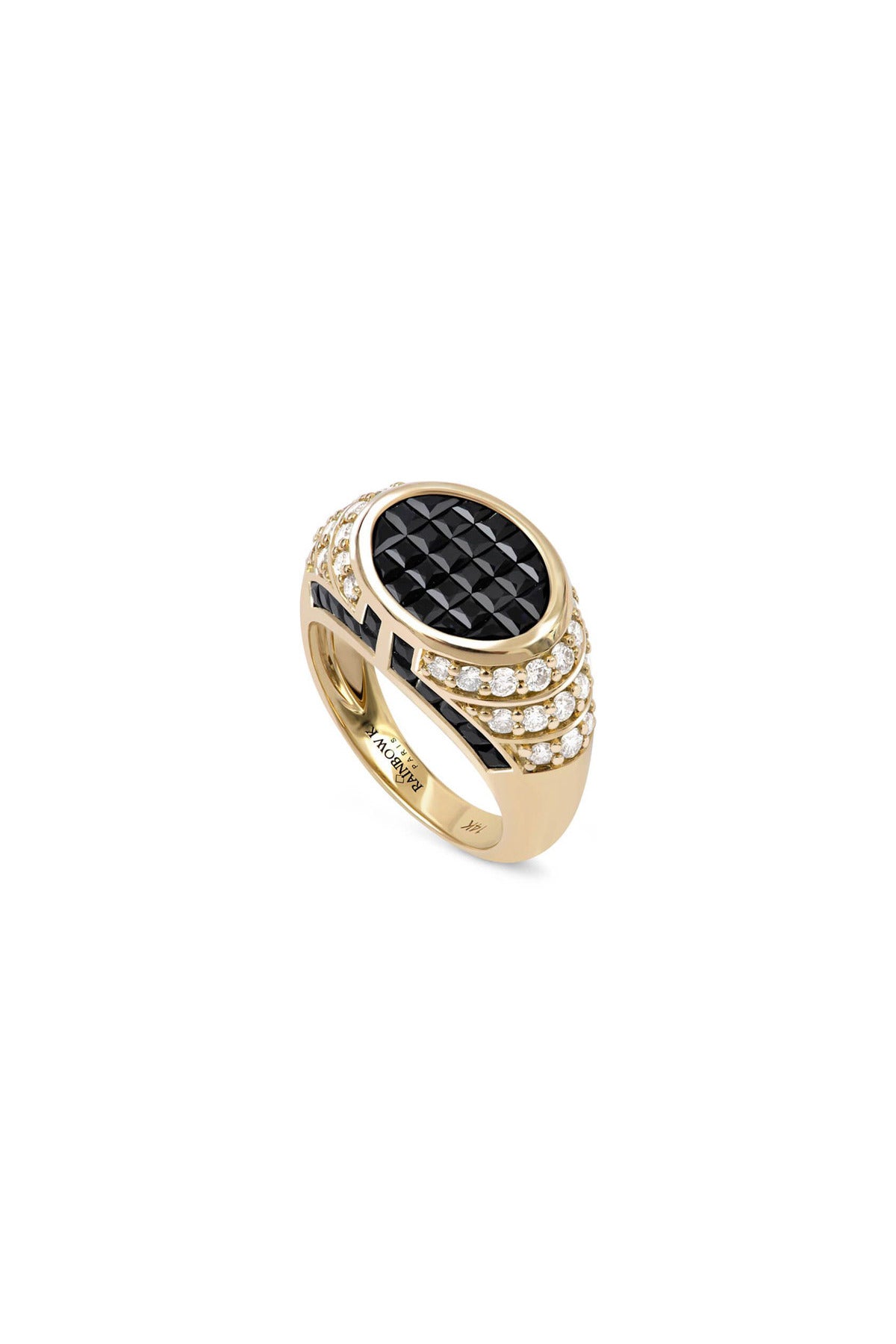 RAINBOW K | LADY BLACK DIAMOND RING