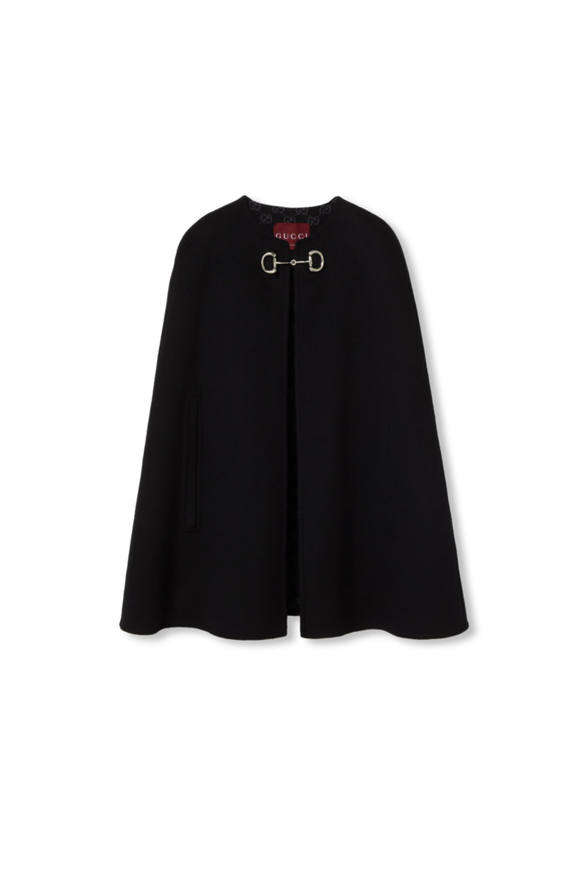 GUCCI | WOOL AND SILK HORSEBIT CAPE - MAXFIELD LA