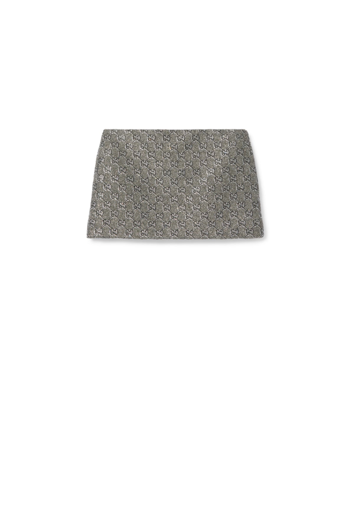 GUCCI | EMBROIDERED GG WOOL TWEED MINI SKIRT - MAXFIELD LA