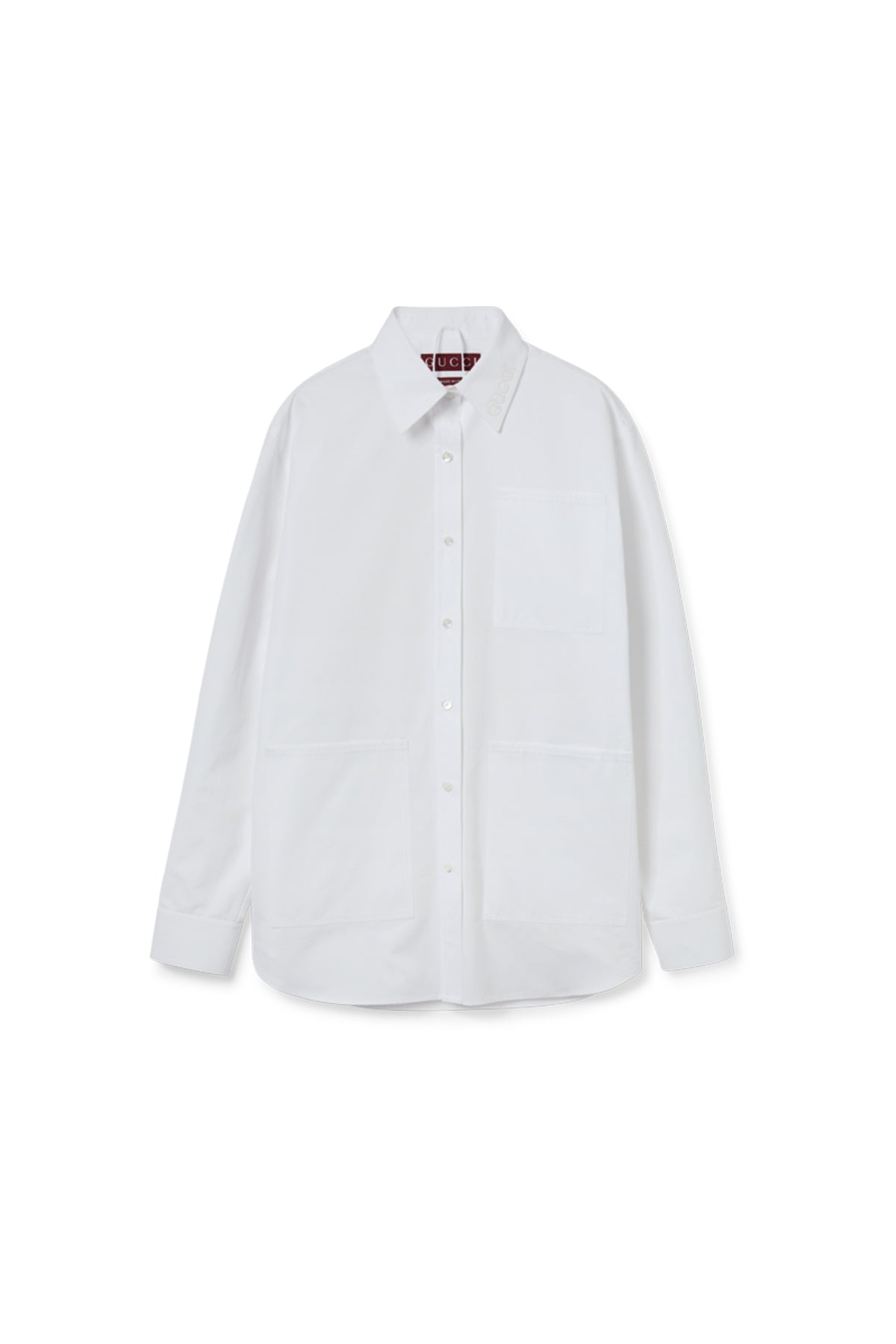 GUCCI | HEAVY COTTON POPLIN SHIRT - MAXFIELD LA