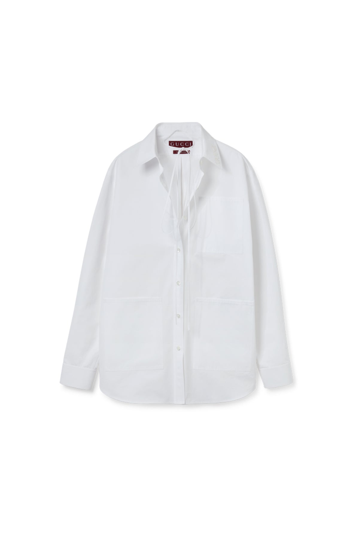 GUCCI | HEAVY COTTON POPLIN SHIRT