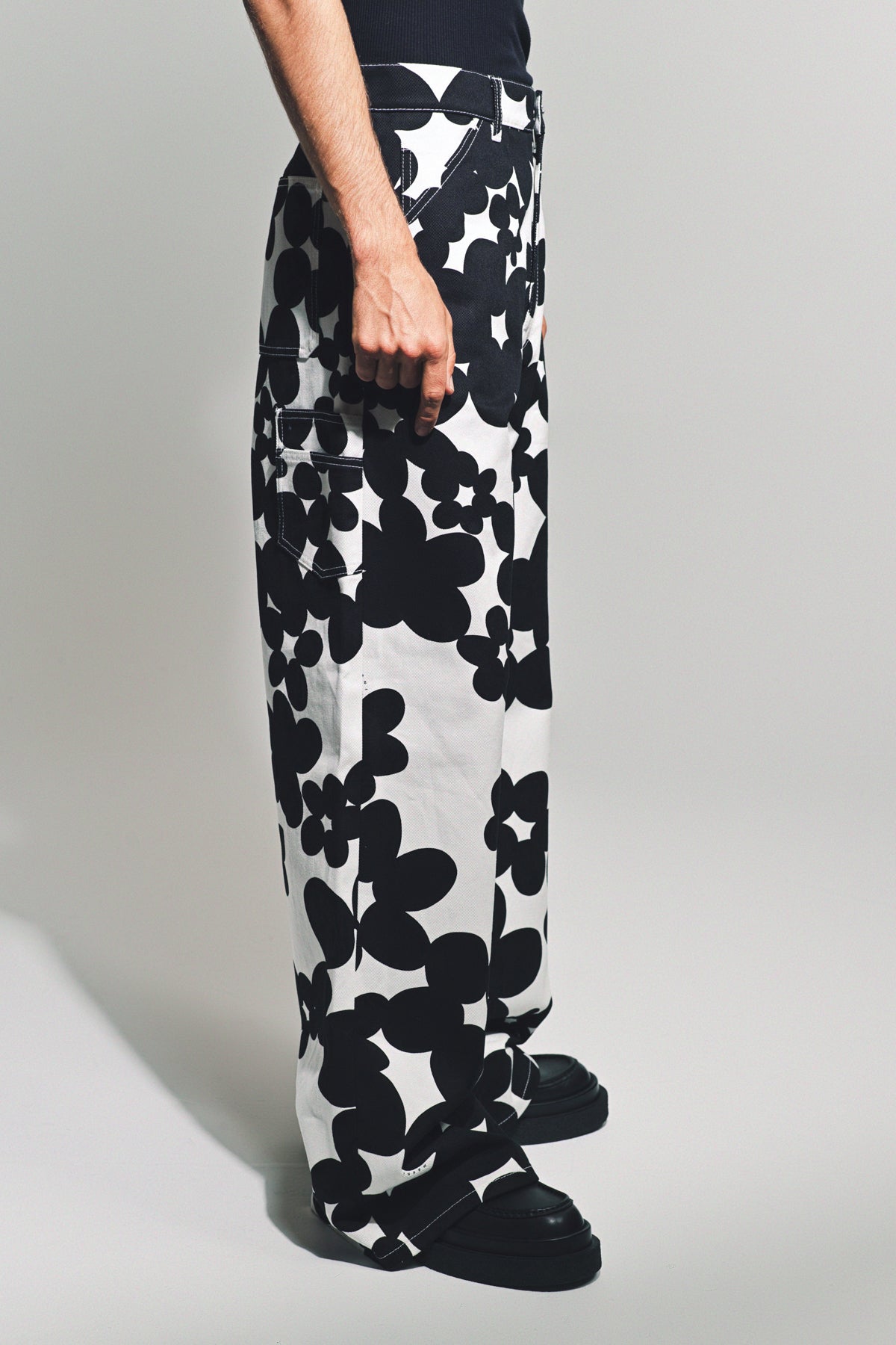 MARNI | FLORAL CARGO PANTS