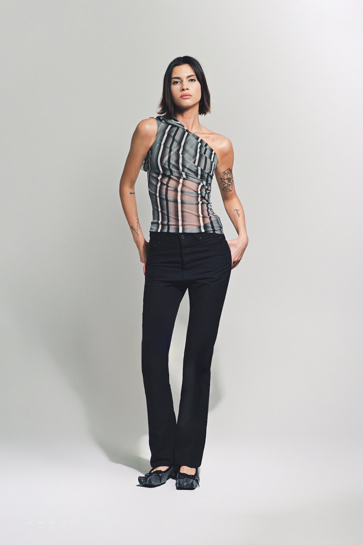 PAULA CANOVAS DEL VAS | SLEEVELESS MESH TOP - MAXFIELD LA