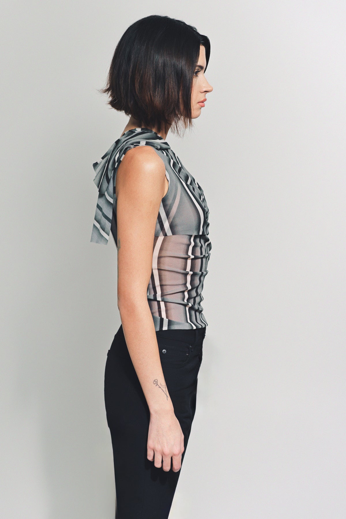 PAULA CANOVAS DEL VAS | SLEEVELESS MESH TOP - MAXFIELD LA