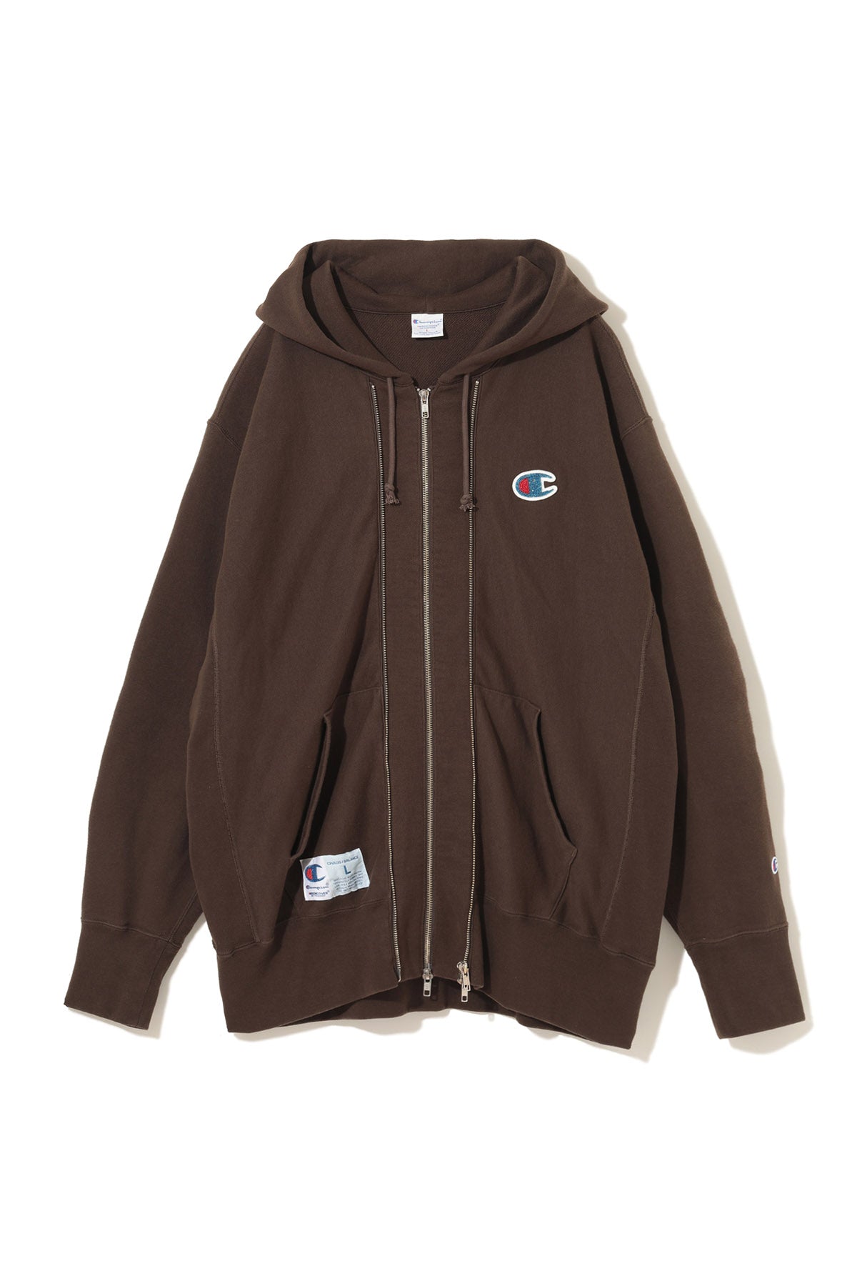 UNDERCOVER | CHAMPION DOUBLE ZIP HOODIE - MAXFIELD LA