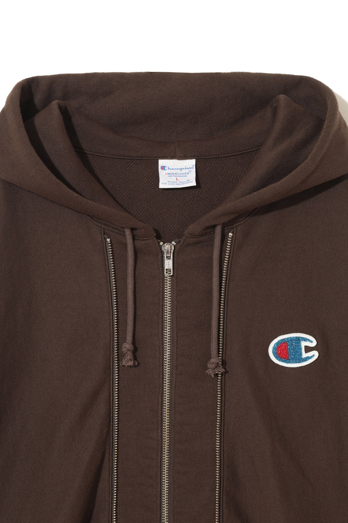 UNDERCOVER | CHAMPION DOUBLE ZIP HOODIE - MAXFIELD LA