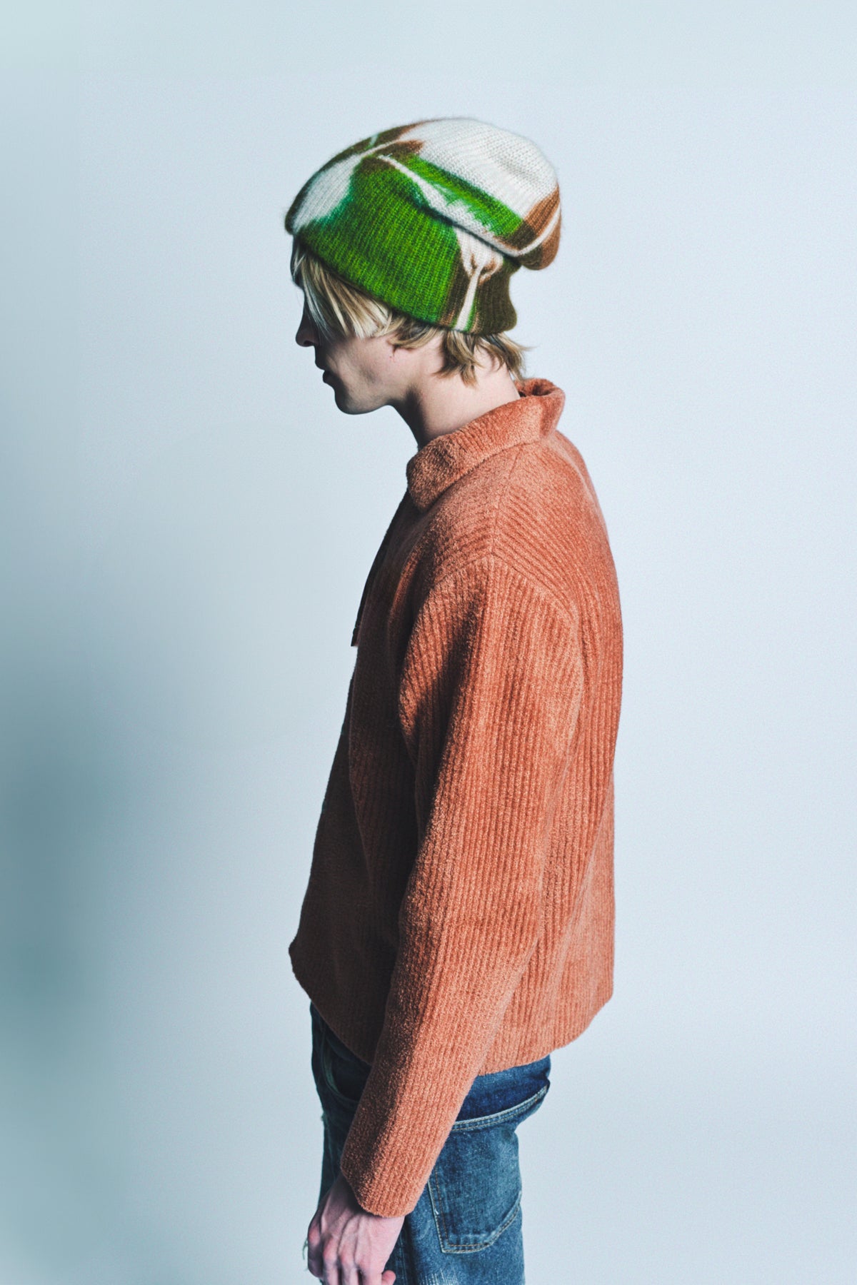 THE ELDER STATESMAN | CHENILLE LONG SLEEVE SHIRT