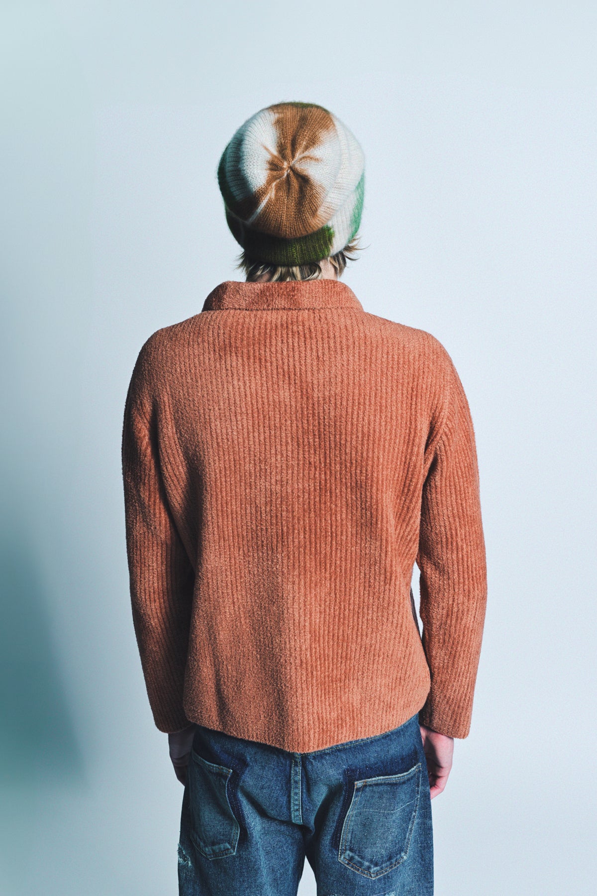 THE ELDER STATESMAN | CHENILLE LONG SLEEVE SHIRT