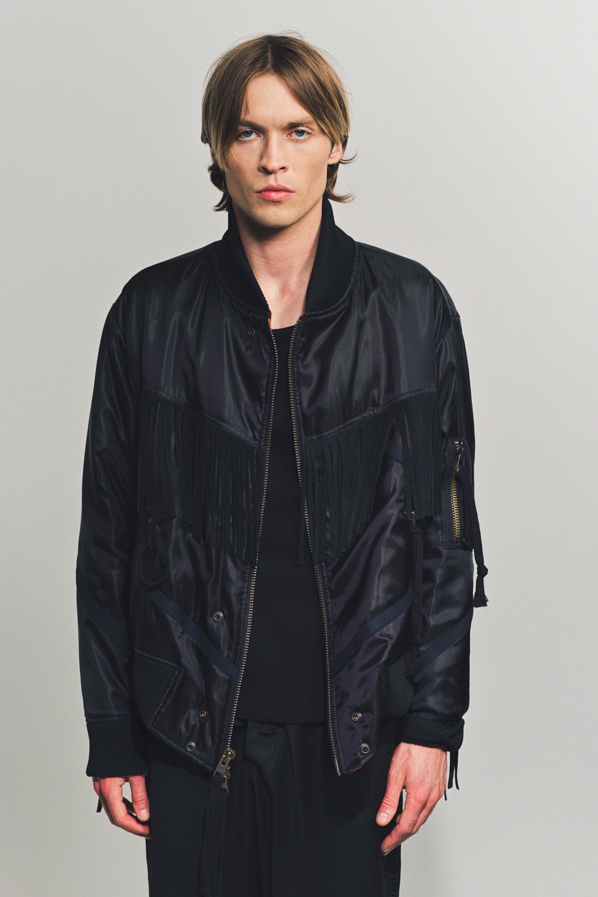 GREG LAUREN | FRINGE FLIGHT JACKET