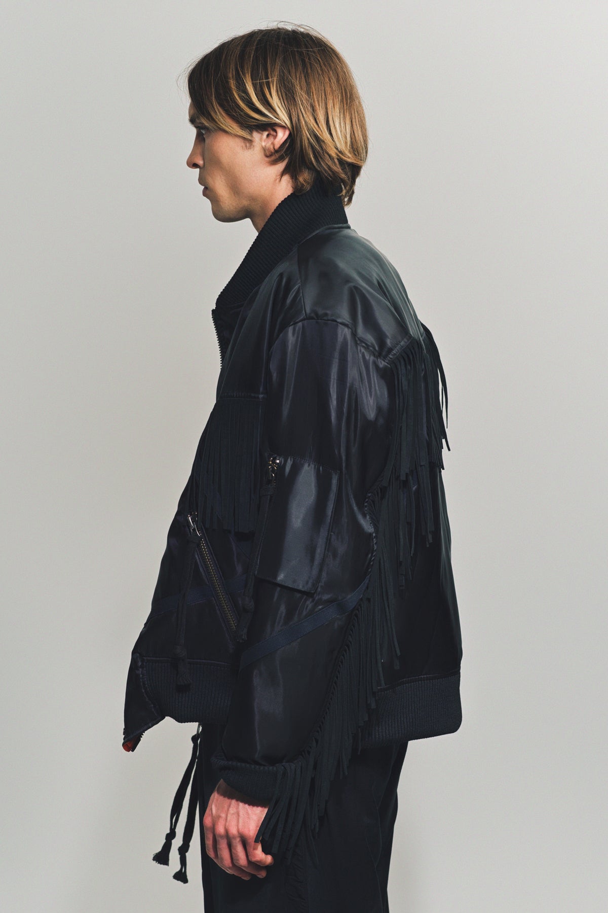 GREG LAUREN | FRINGE FLIGHT JACKET