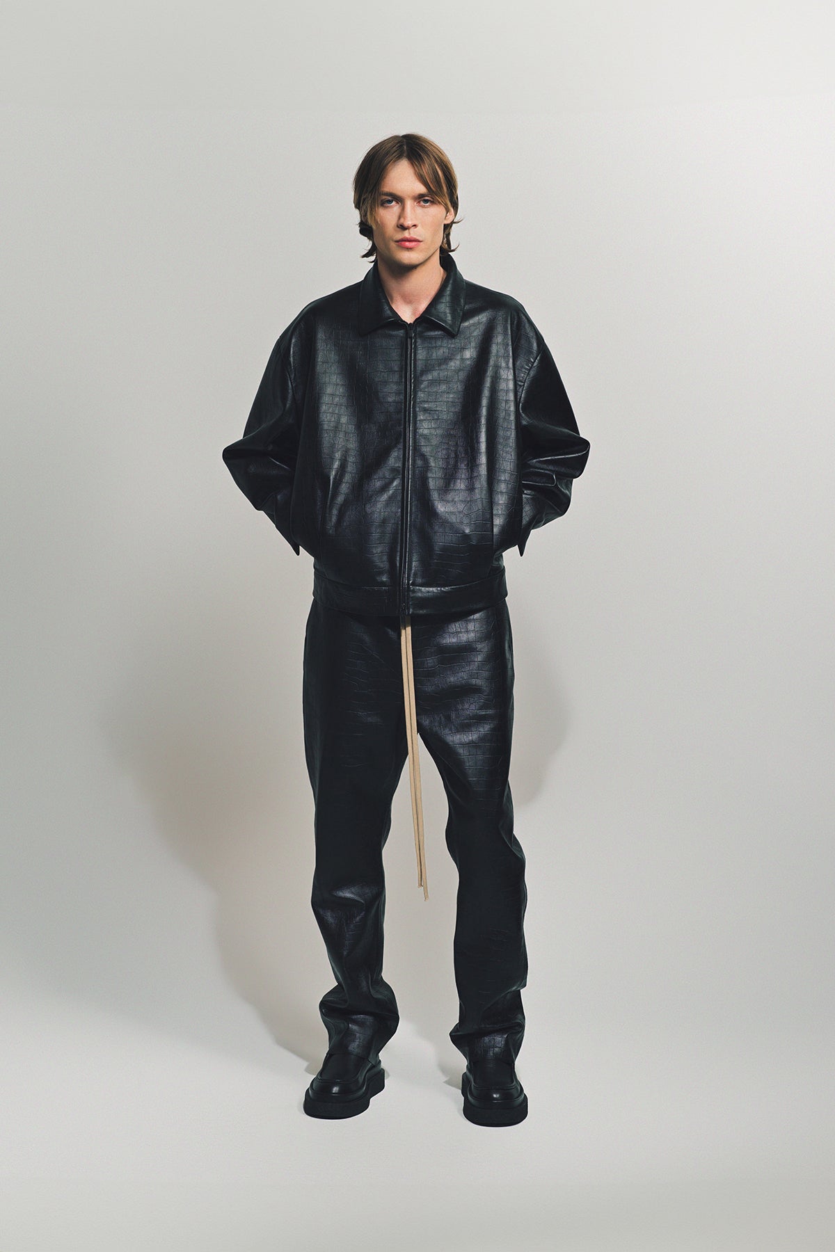 FEAR OF GOD | LEATHER FORUM PANTS