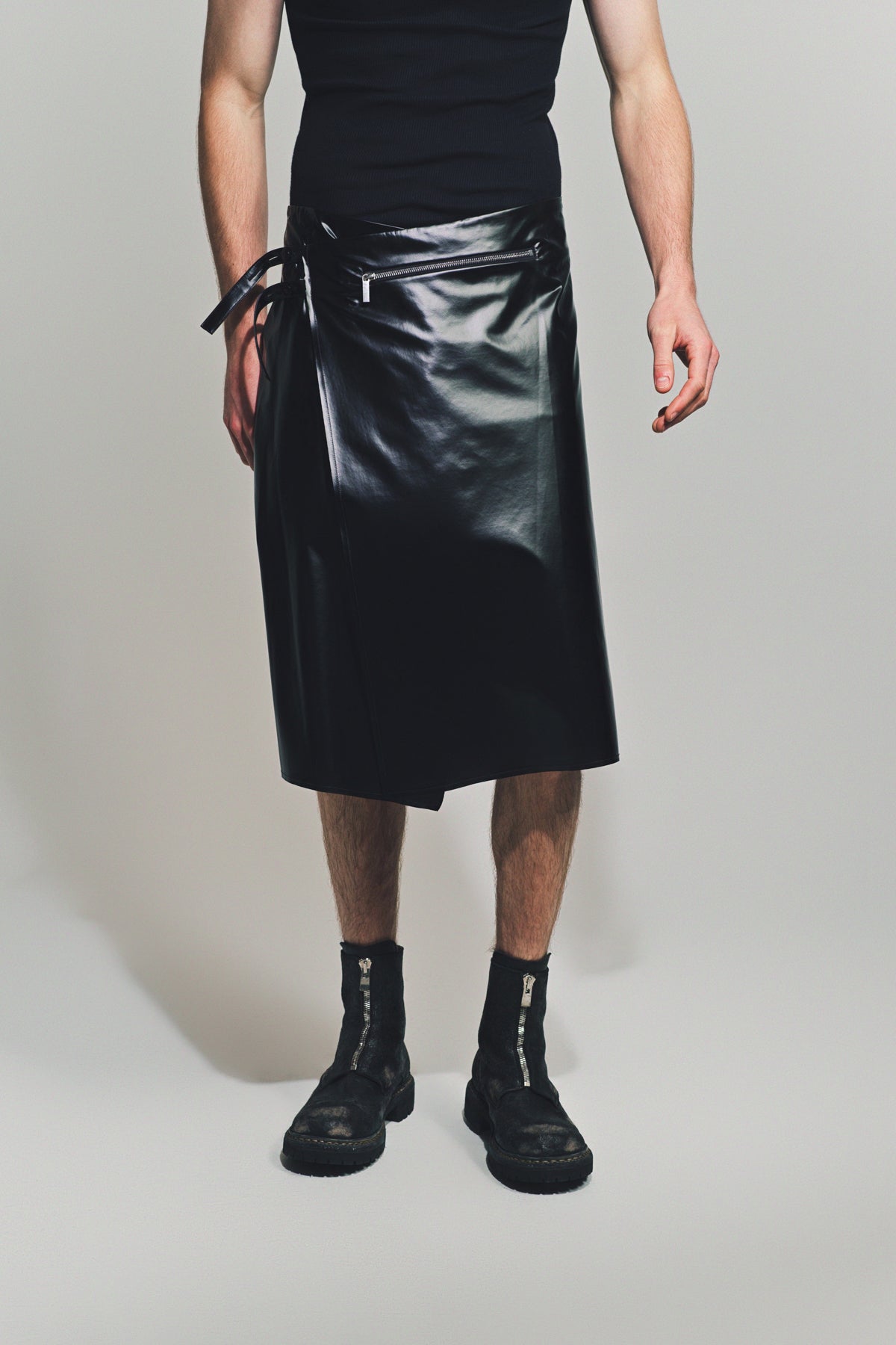 SAPIO | NO. 45 COATED GAUZE SKIRT