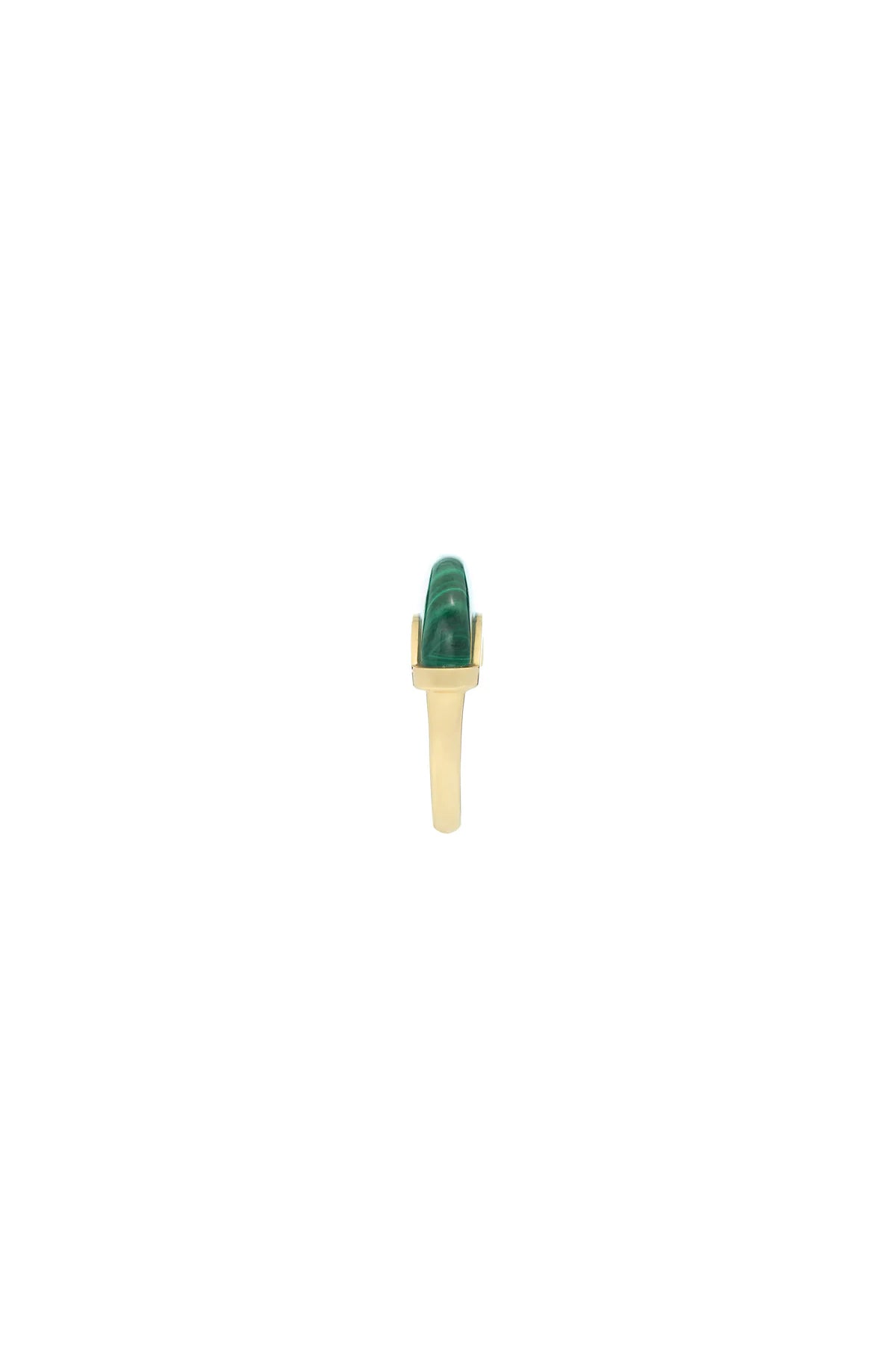 WYLD BOX | LUNA MINI MALACHITE RING - MAXFIELD LA