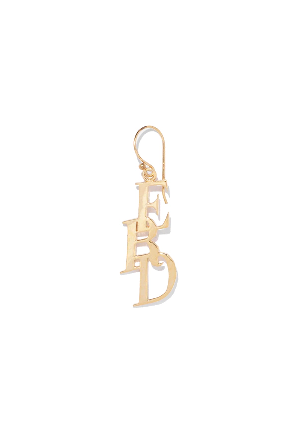 ENFANTS RICHES DÉPRIMÉS | SMALL MONOGRAM EARRING