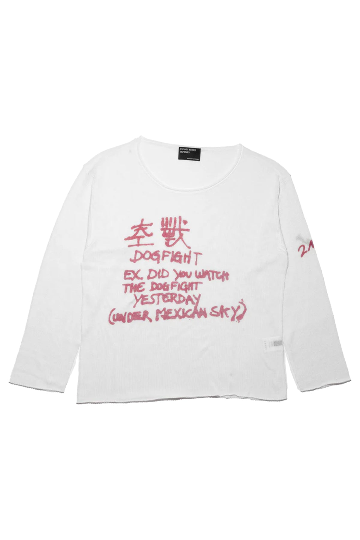 ENFANTS RICHES DÉPRIMÉS | DOG FIGHT LONG SLEEVE TEE