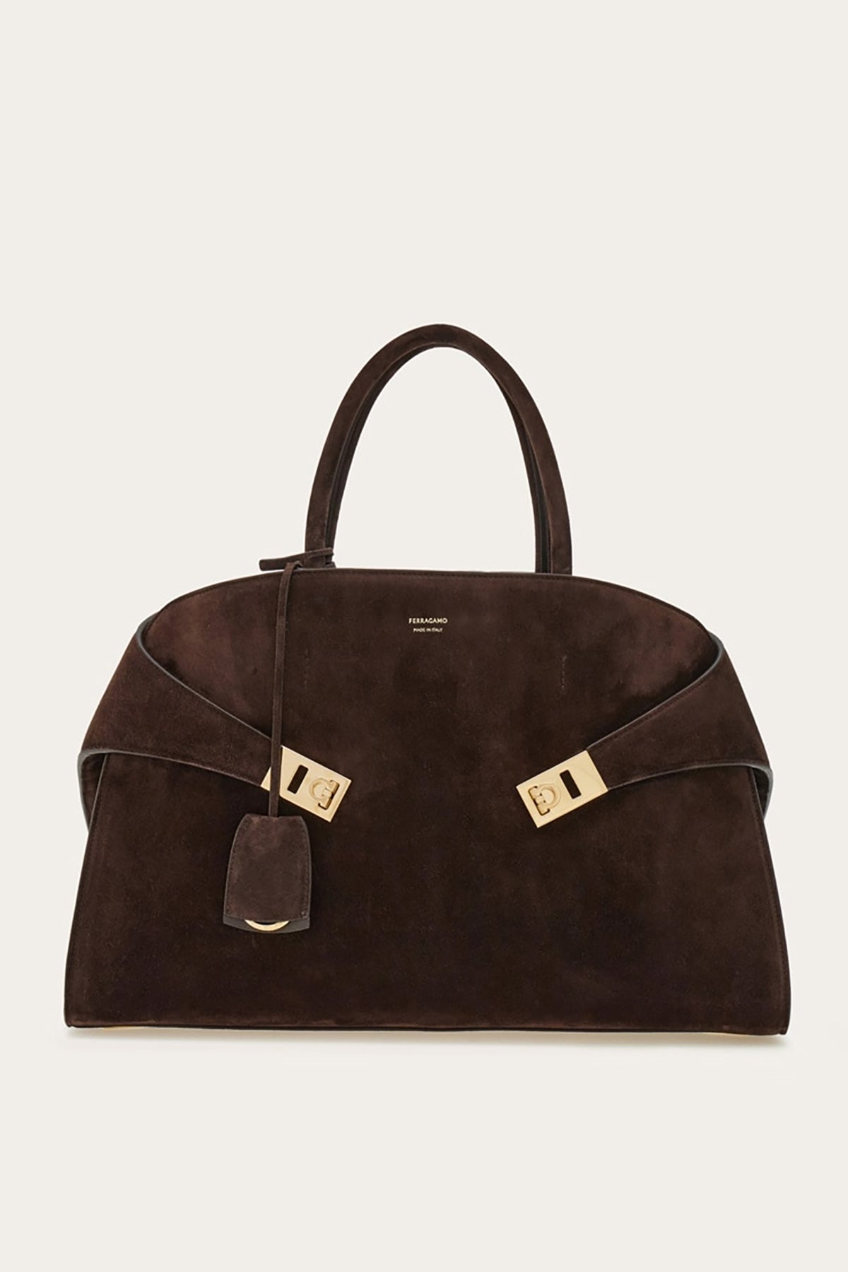 FERRAGAMO | SUEDE HUG BAG