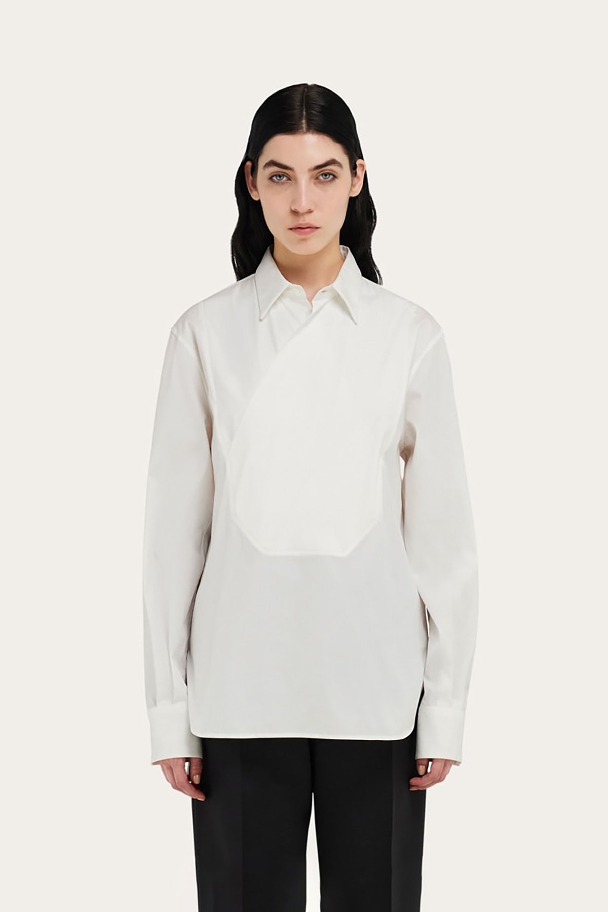 FERRAGAMO | LONG SLEEVE TUXEDO SHIRT