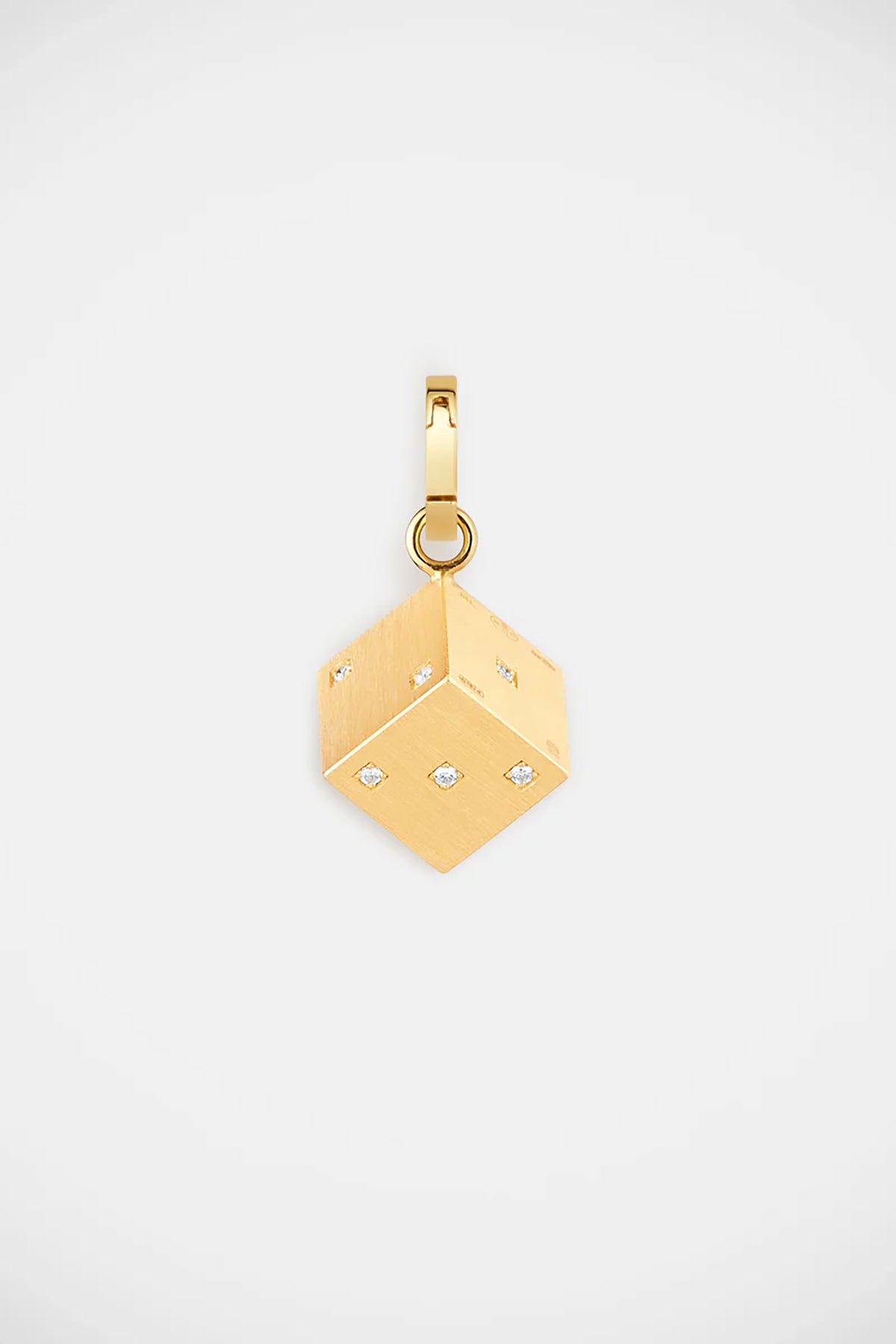 MARIE LICHTENBERG | 18K GOLD 11MM DADO CHARM