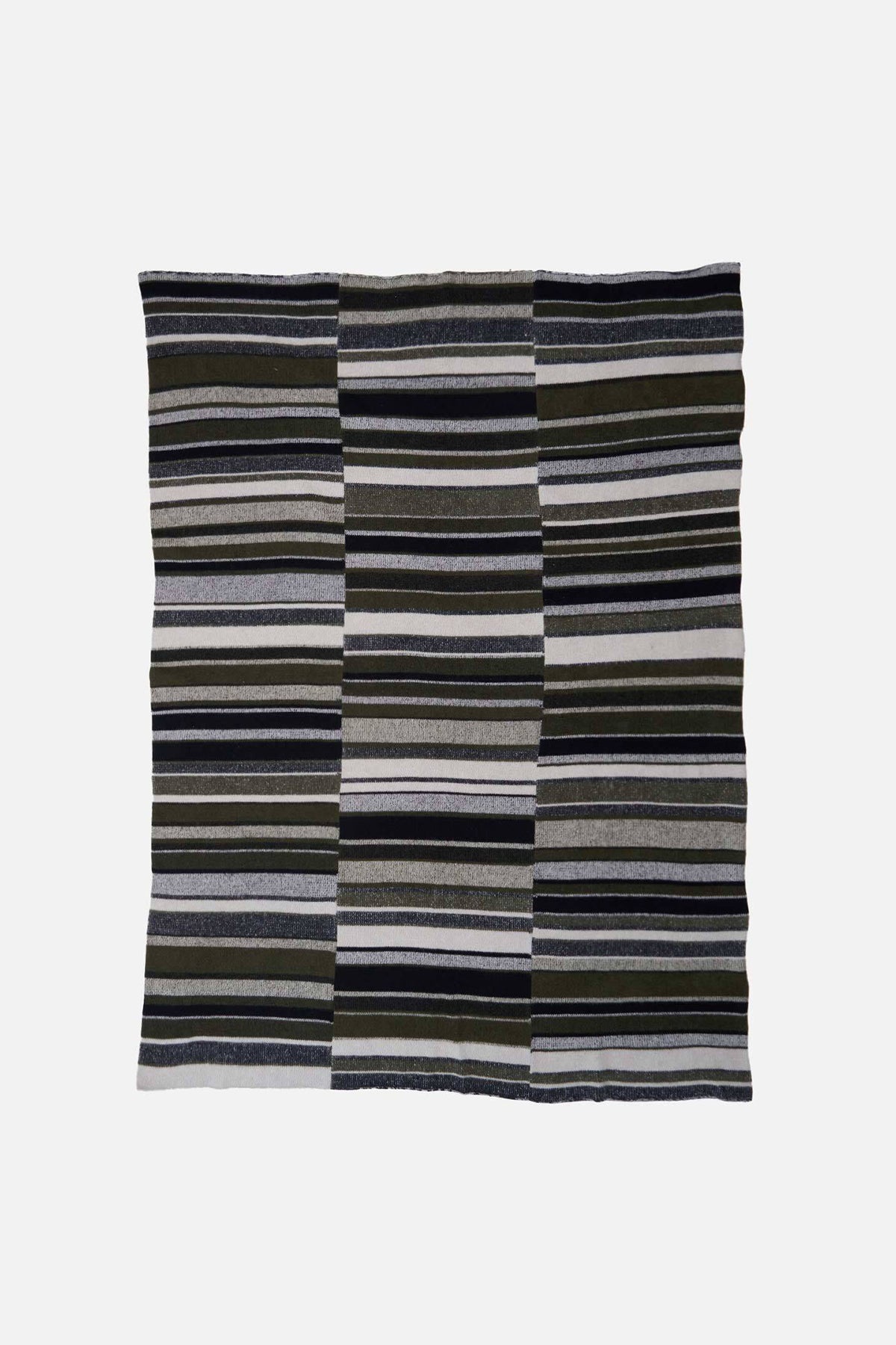 THE ELDER STATESMAN | STRIPE SUPER SOFT BLANKET - MAXFIELD LA