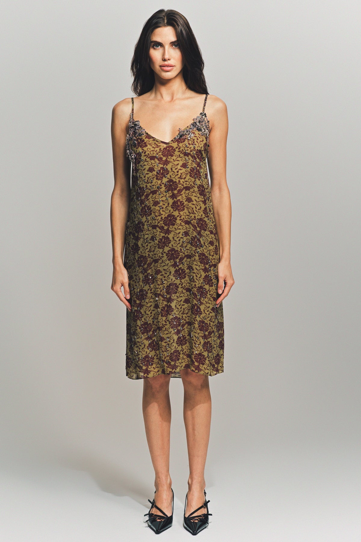 DRIES VAN NOTEN | EMBROIDERED DRESS