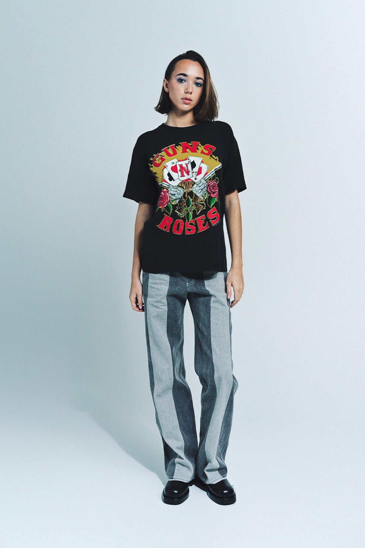 MAXFIELD VINTAGE | 1991 GUNS N ROSES CARDS TEE - MAXFIELD LA