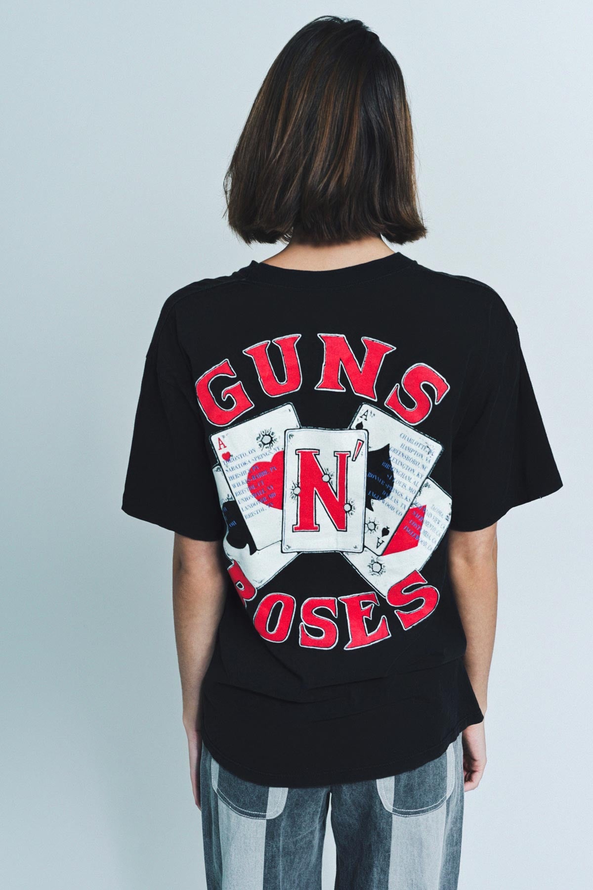 MAXFIELD VINTAGE | 1991 GUNS N ROSES CARDS TEE - MAXFIELD LA